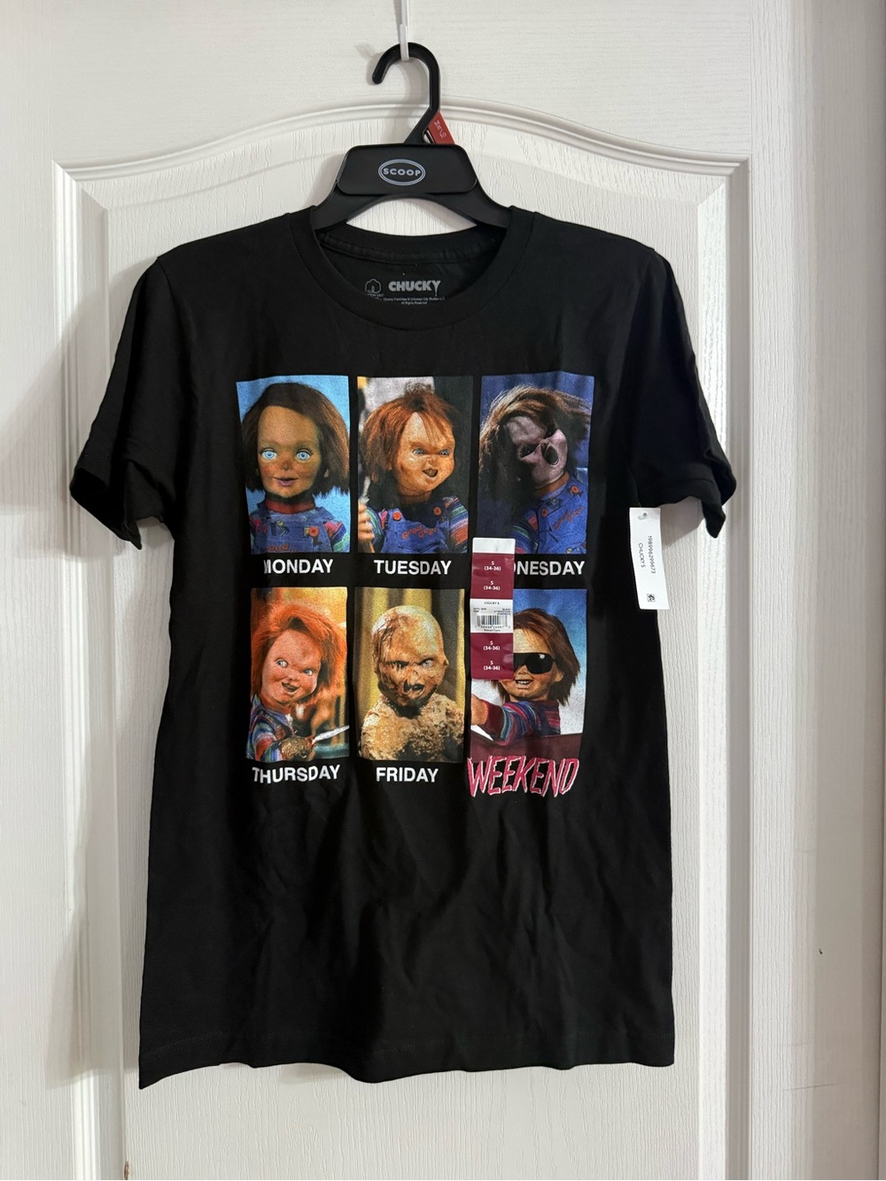 Chucky Men’s Graphic Tshirt New With Tags Sz S. SP-103